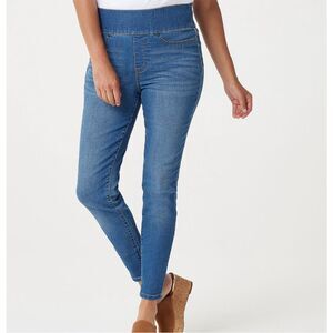 Logo By Lori Goldstein Jeans Womens 24W Pull On Legging Skinny Leg Stretch